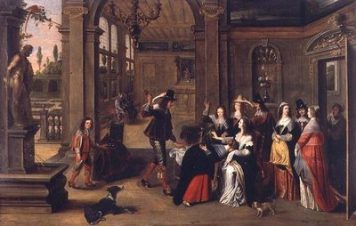 Un jeu de gages - Anthonie (circle of) Palamedesz