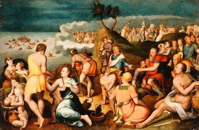 Moïse et les Israélites traversant la mer Rouge - Anthonie Claessens