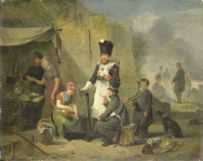 La vivandière - Anthonie Constantijn Govaerts