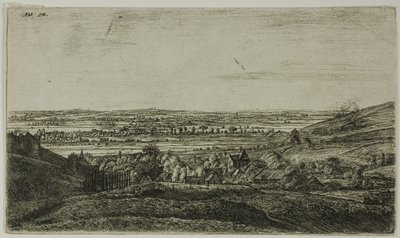 Une ville dans une vallée - Anthonie Waterloo