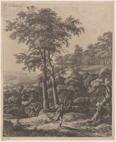 Apollon et Daphné, 17ème siècle - Anthonie Waterloo