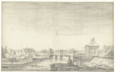 Troisième porte de Heiligeweg à Amsterdam - Anthonie Waterloo