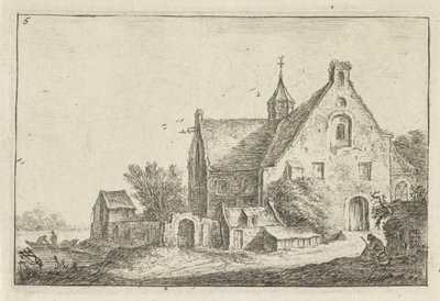 Église de village au bord de l