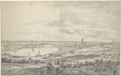 Vue de Rhenen - Anthonie Waterloo