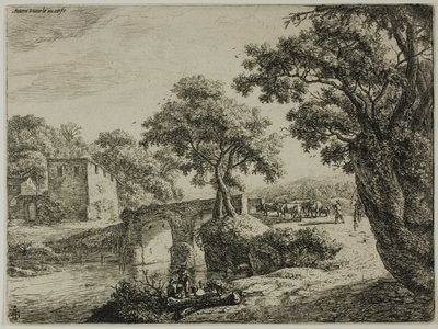 Troupeau près d