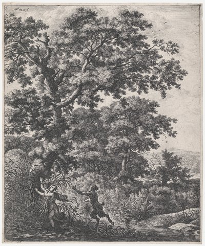 Paysage avec Pan et Syrinx - Anthonie Waterloo