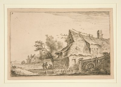 Le Village au moulin à l - Anthonie Waterloo