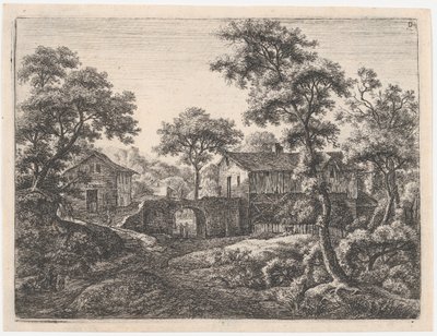 La Porte, 17ème siècle - Anthonie Waterloo
