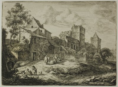 La cour devant l