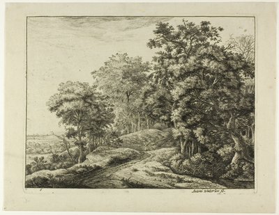 Deux hommes dans le creux - Anthonie Waterloo