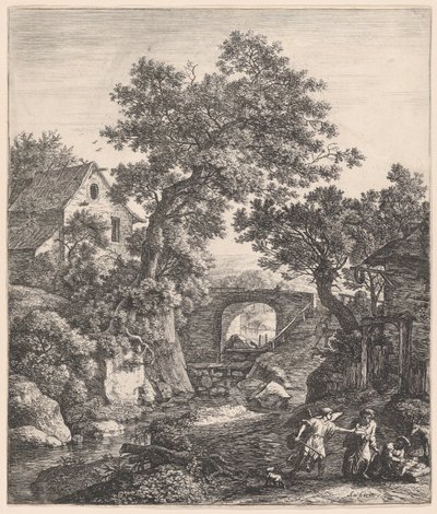 Séphora circoncit son fils - Anthonie Waterloo
