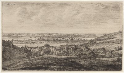 Hameau dans une vallée - Anthonie Waterloo and Johannes Ruischer