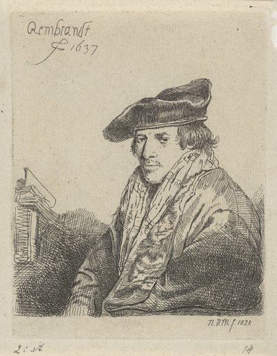Jeune homme avec un bonnet - Anthonie Willem Hendrik Nolthenius de Man