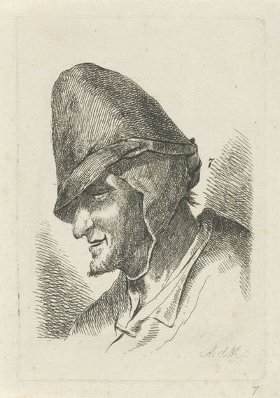 Homme avec un chapeau haut - Anthonie Willem Hendrik Nolthenius de Man