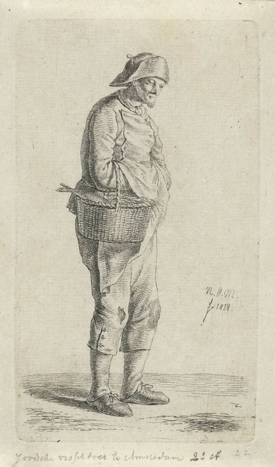 Vendeur de poissons - Anthonie Willem Hendrik Nolthenius de Man