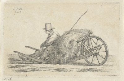 Homme assis près d