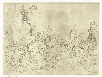 Paysage montagneux - Anthonie van den Bos