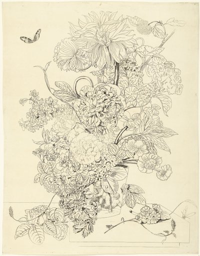 Bouquet de fleurs - Anthonie van den Bos
