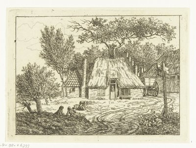 Chariot à côté d