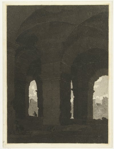Sous les arches du Colisée - Anthonie van den Bos
