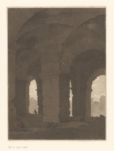 Sous les arches du Colisée - Anthonie van den Bos