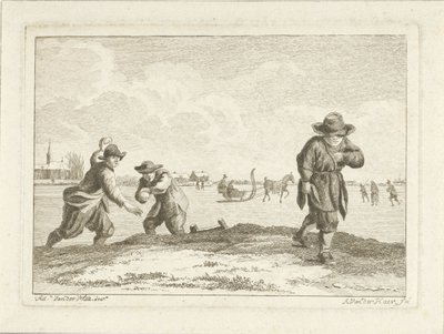 Lanceurs de boules de neige - Anthonij van der Haer