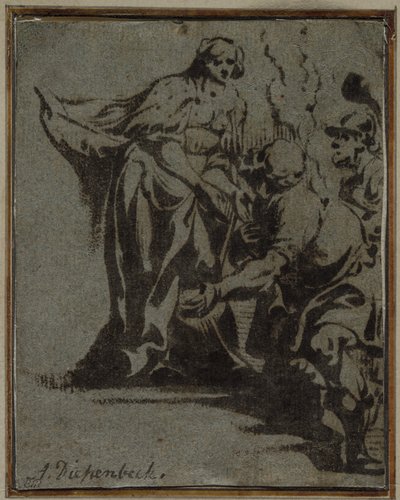 Une scène de la mythologie classique - Anthonis Sallaert