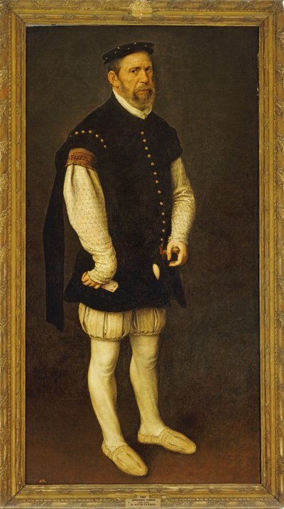 Pejeron, le bouffon de la cour ... - Anthonis van Dashorst (c.1519-1576/77) Mor