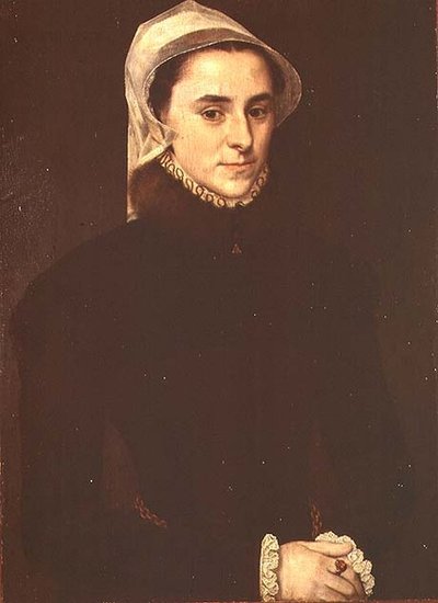 Portrait de Jeanne Lullier - Anthonis Mor van Dashorst