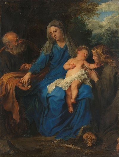 La Sainte Famille avec Marie-Madeleine - Anthony van Dyck