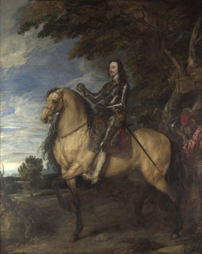 Portrait équestre de Charles Ier, vers 1638 - Anthony van Dyck