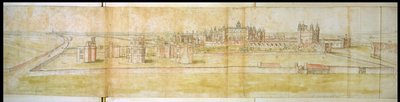 Hampton Court - Anthonis van den Wyngaerde