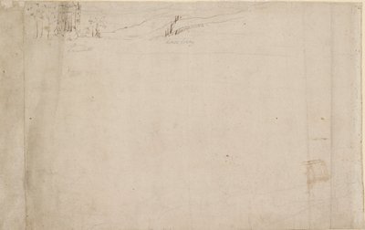 Panorama de Londres vu de Southwark : Lambeth - Anthonis van den Wyngaerde