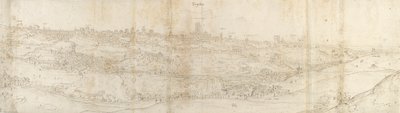 Vue panoramique de Ségovie depuis l