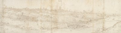 Vue panoramique de Ségovie depuis l