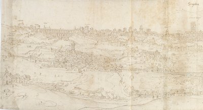 Vue panoramique de Ségovie depuis l