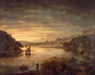 Vue sur la rivière Neath dans le Glamorganshire, 1740-1760 - Anthony Devis