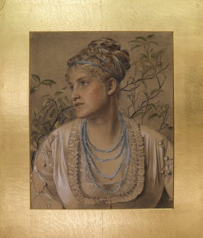 Mary Sandys (1845-1920), vers 1871-73 - Anthony Frederick Augustus Sandys