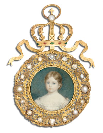 La reine Victoria enfant, 1825 - Anthony Stewart