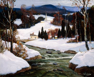 Neige dans le New Hampshire - Anthony Thieme