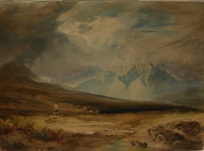 Une lande, date inconnue - Anthony Vandyke Copley Fielding