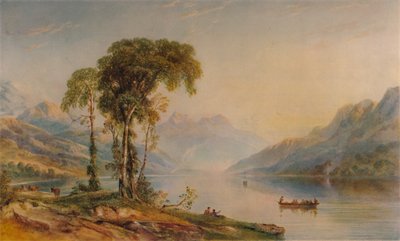 Ben Venue depuis Loch Achray, 1840, 1935 - Anthony Vandyke Copley Fielding