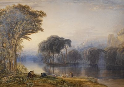 Au bord des rivières de Babylone - Anthony Vandyke Copley Fielding