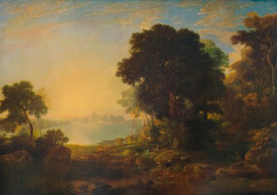 Château de Carnarvon, vers 1815-1819, 1935 - Anthony Vandyke Copley Fielding