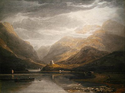Château de Dolbadern - Anthony Vandyke Copley Fielding