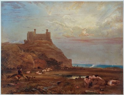 Château de Harlech - Anthony Vandyke Copley Fielding
