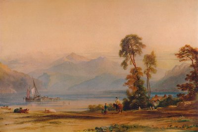 Vue de Snowdon depuis Tremadoc, vers 1842, 1935 - Anthony Vandyke Copley Fielding