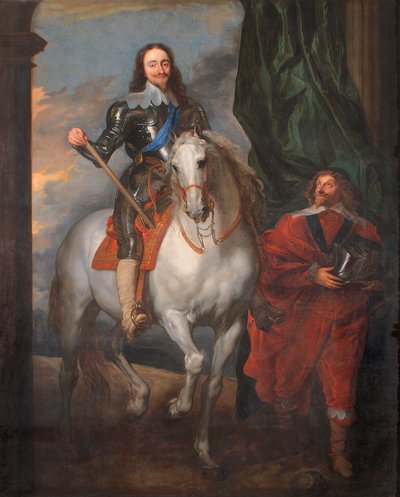 Charles Ier à cheval avec M. De St. Antoine - Anthony van (after) Dyck