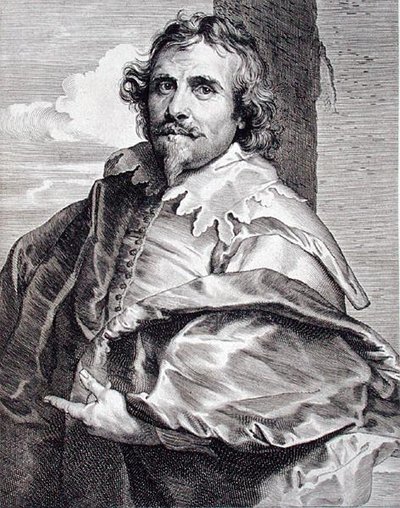 Daniel Mytens (c.1590-c.1647), gravé par Paulus Pontius - Anthony van (after) Dyck