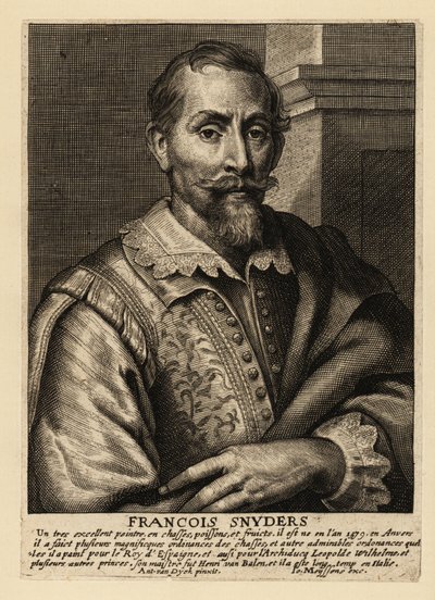 Portrait de Frans Snyders, peintre flamand d